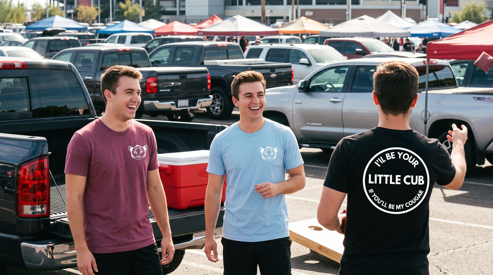 Tailgate crew in Drop 1